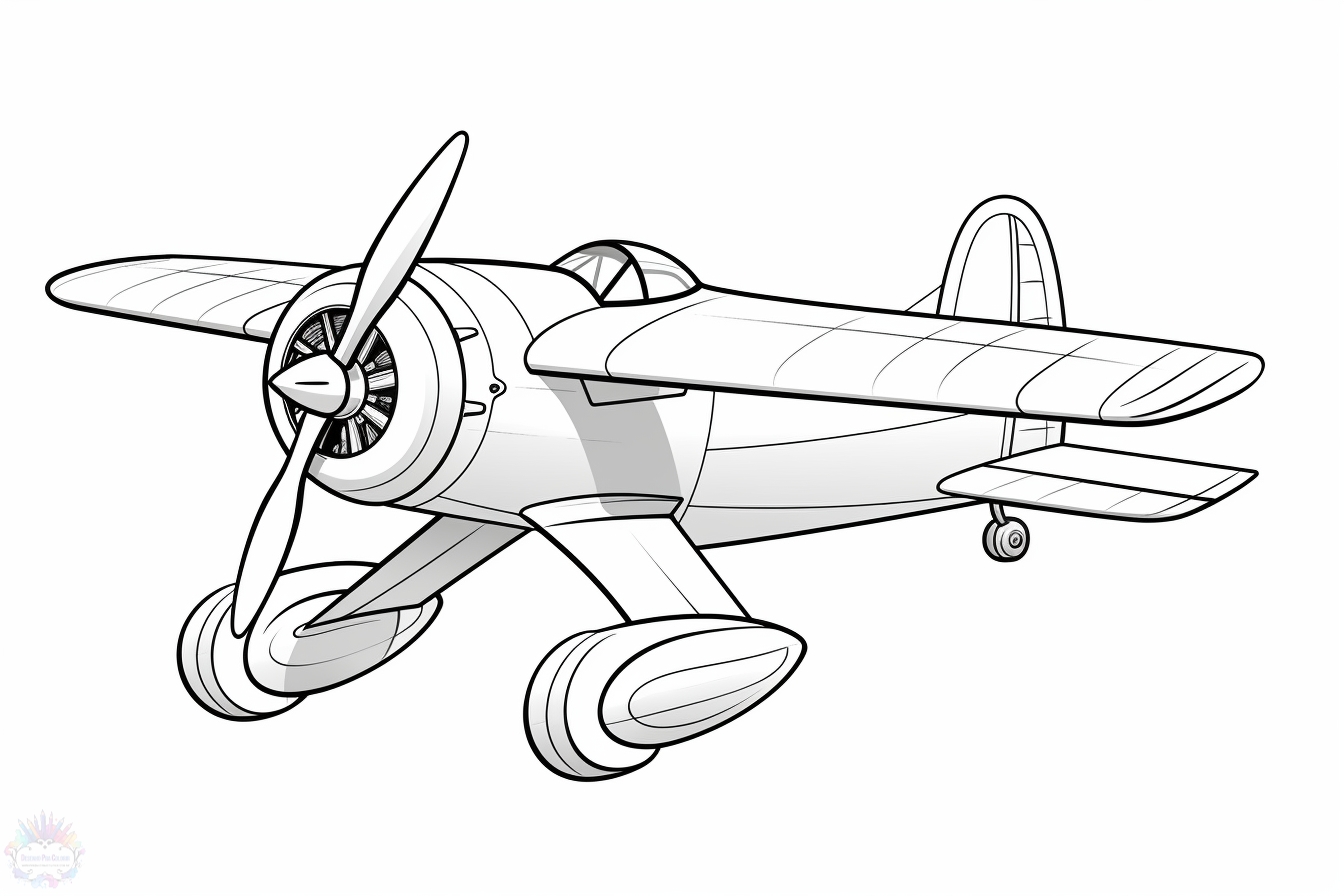Airplane Coloring Pages - Coloring Pages