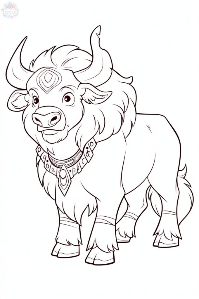 American Bison Coloring Pages