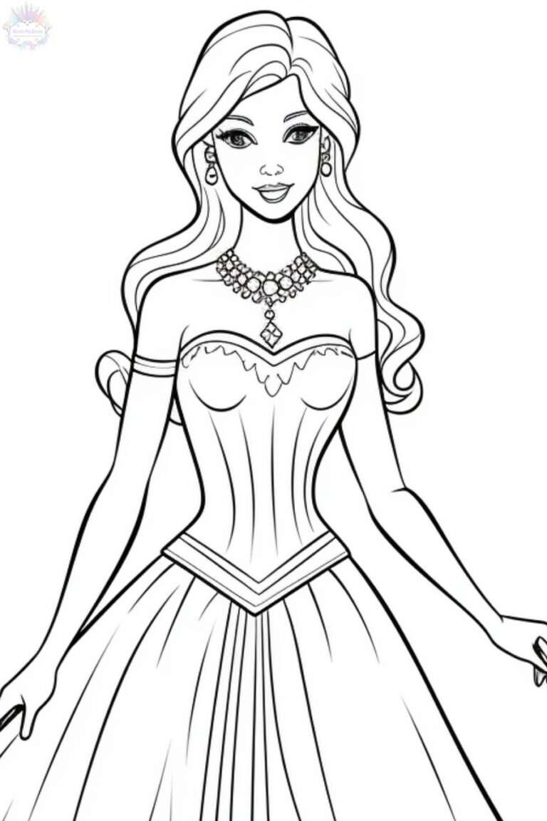 Barbie Coloring Pages