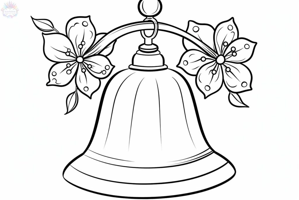 bell coloring pages