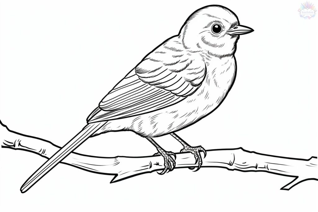 Birdie Coloring Pages
