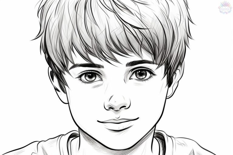 Boys Coloring Pages - Coloring Pages