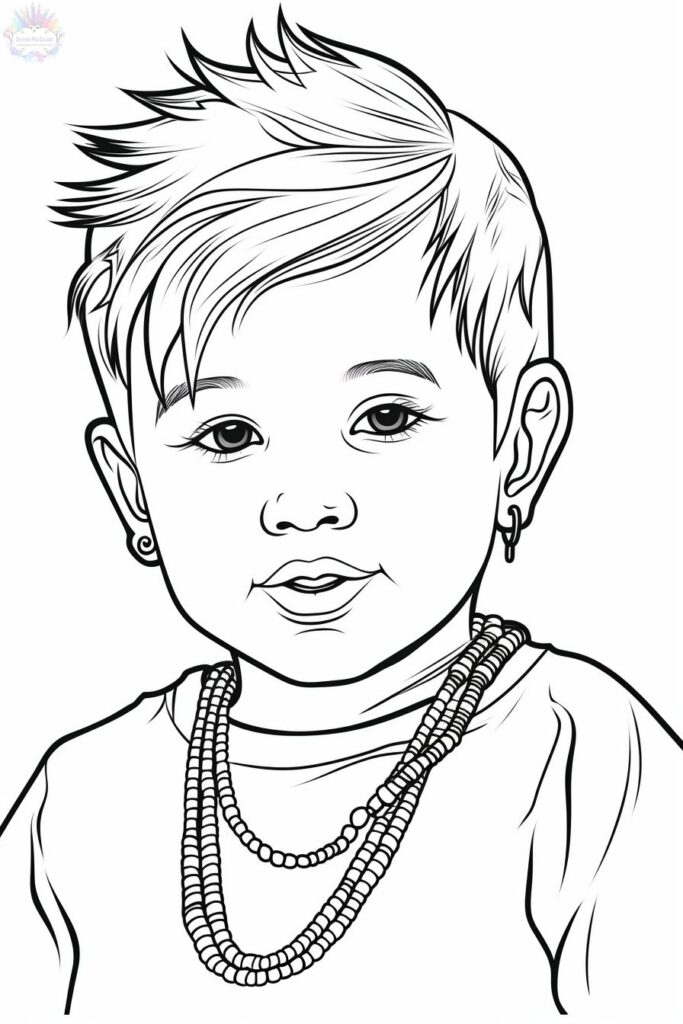 Boys Coloring Pages