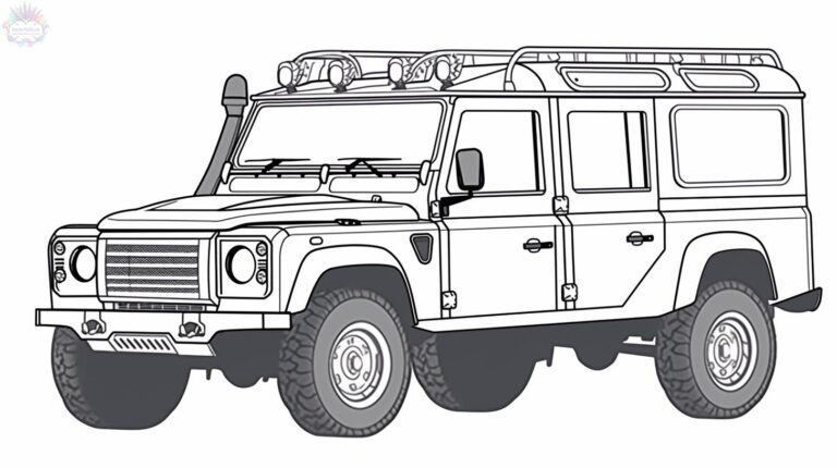 Cars Coloring Pages + 290 FREE Drawings To Print And Color