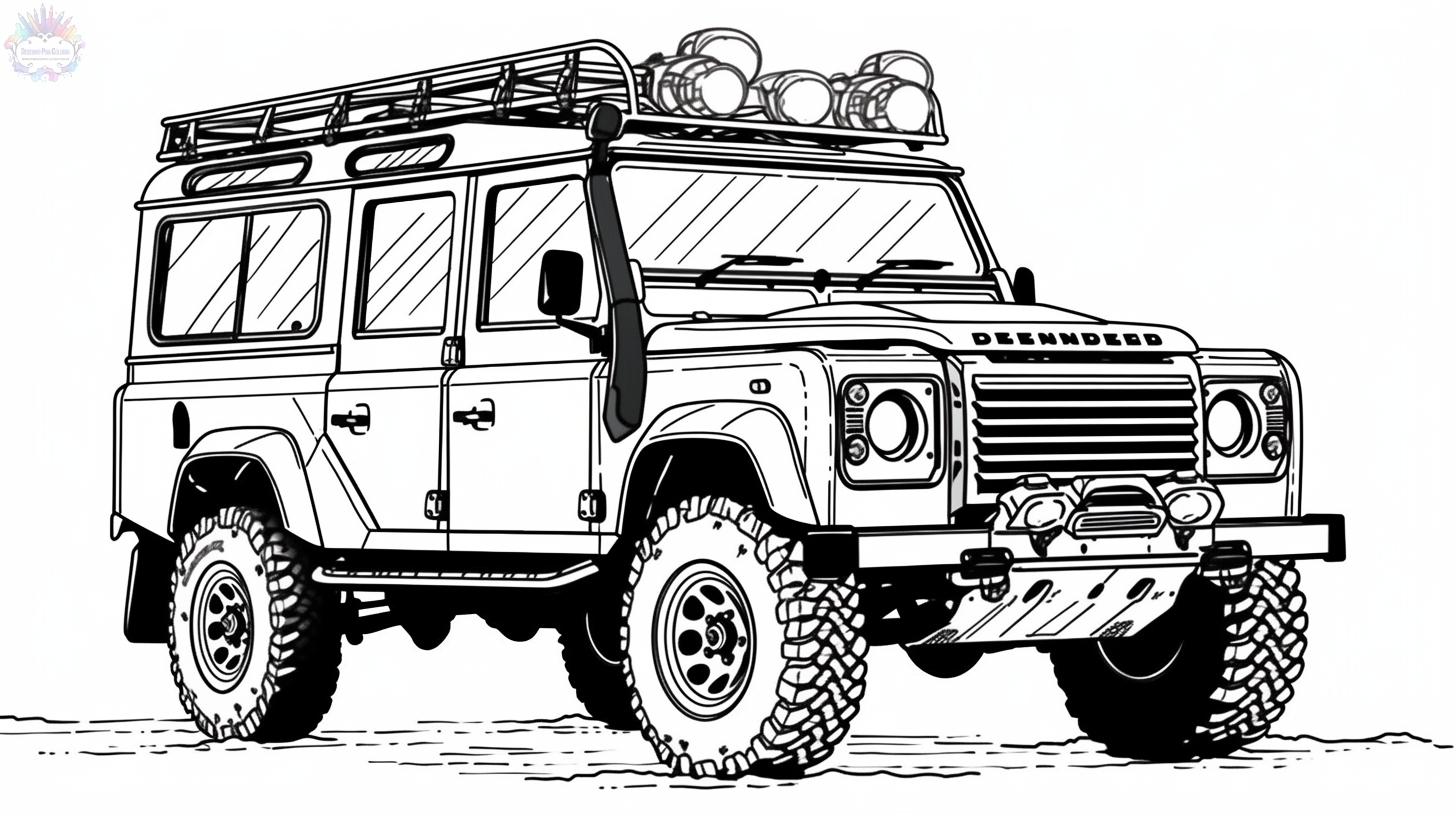 Cars Coloring Pages + 290 FREE Drawings To Print And Color