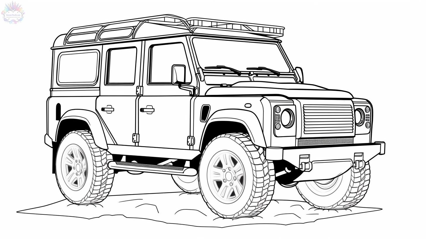 Cars Coloring Pages + 290 FREE Drawings To Print And Color