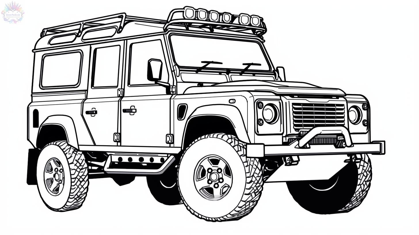 Cars Coloring Pages + 290 FREE Drawings To Print And Color