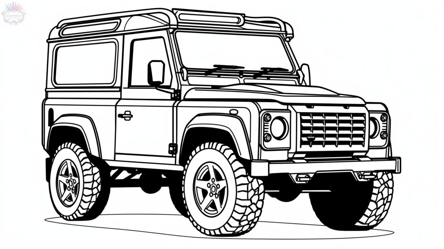 Cars Coloring Pages + 290 FREE Drawings To Print And Color