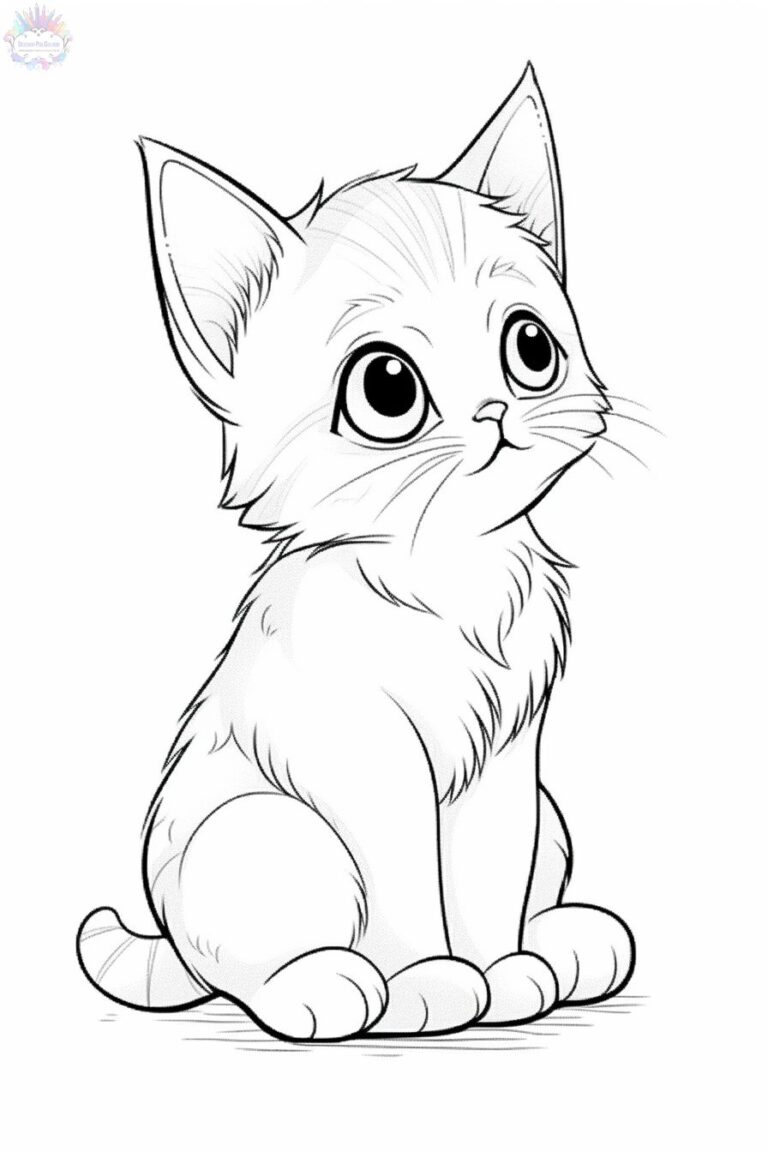 Cat Coloring Pages