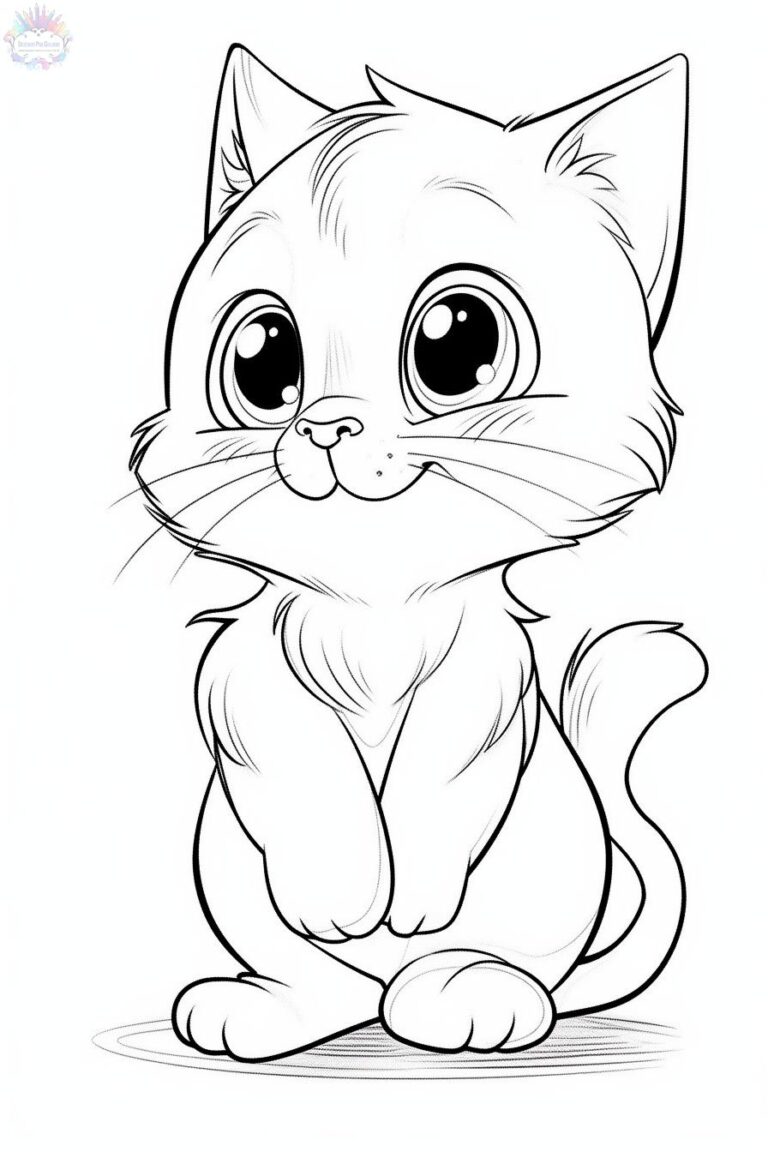 Cat Coloring Pages