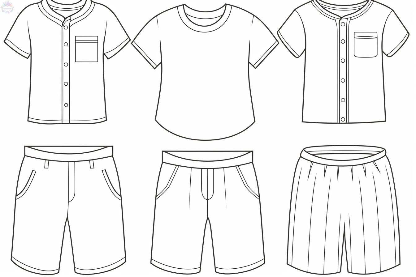 Clothes Coloring Pages - Coloring Pages