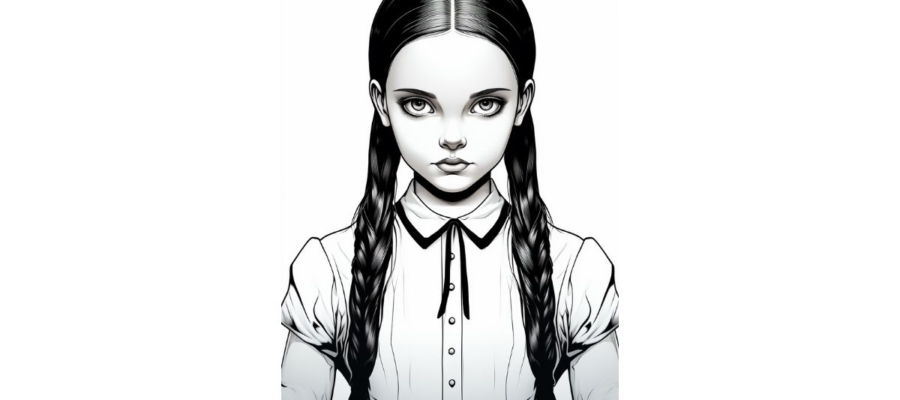 Wednesday Addams; A Short Novel - TV Series Edition by Letuce