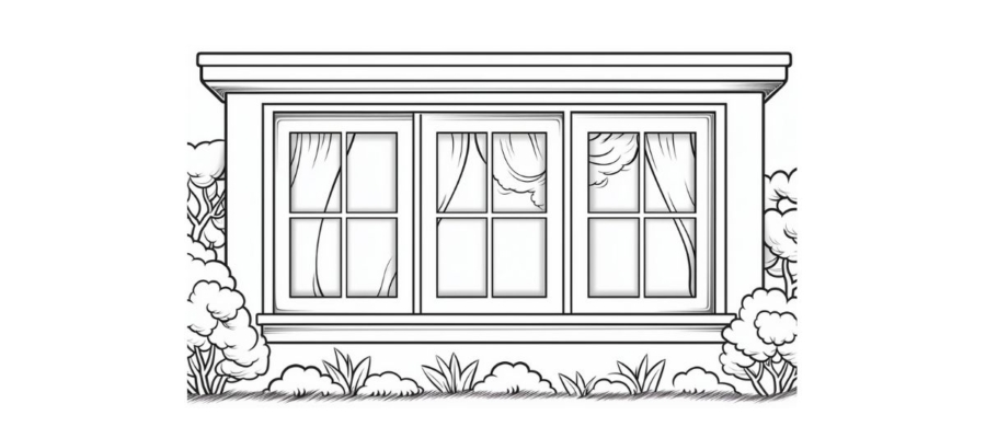 Windows Coloring Pages