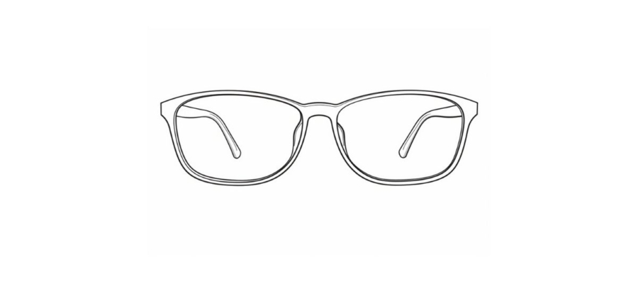 glasses Coloring Pages