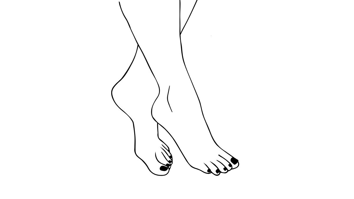 Feet Coloring Pages - Coloring Pages