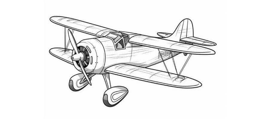 Airplane Coloring Pages - Coloring Pages