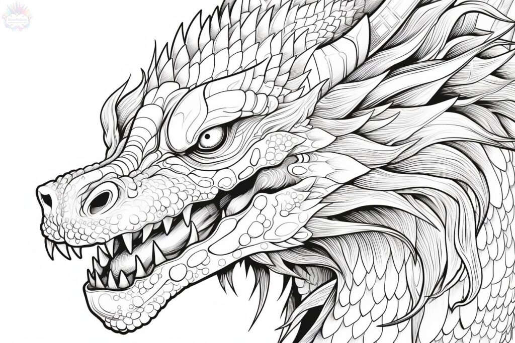 Dragon Coloring Pages