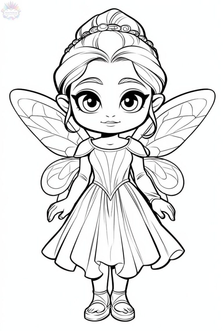 Fairy Coloring Pages