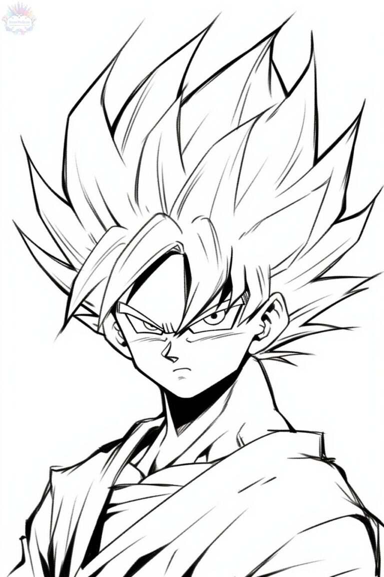 Goku Coloring Pages