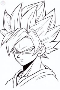 Goku Coloring Pages