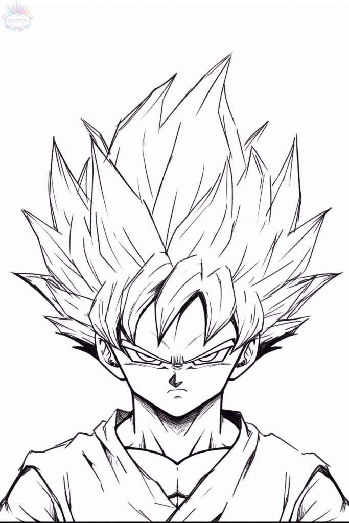 Goku Coloring Pages