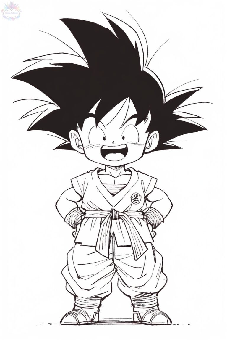 Goku Coloring Pages