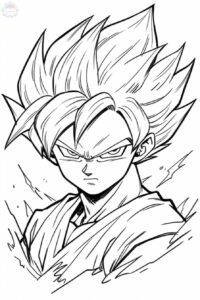 Goku Coloring Pages