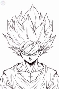 Goku Coloring Pages