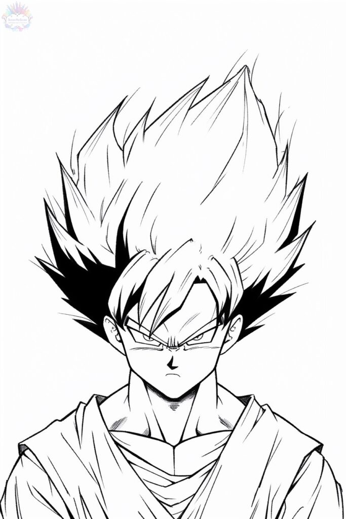 Goku Coloring Pages