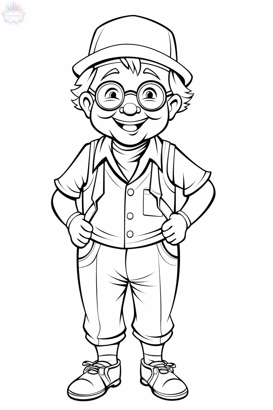 Grandpa Coloring Pages - Coloring Pages