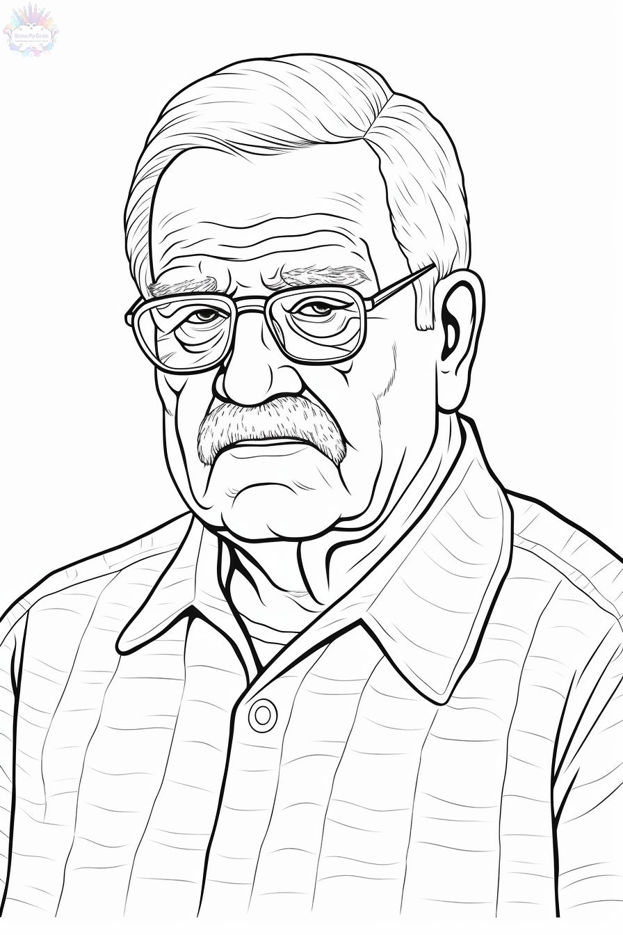 Grandpa Coloring Pages - Coloring Pages