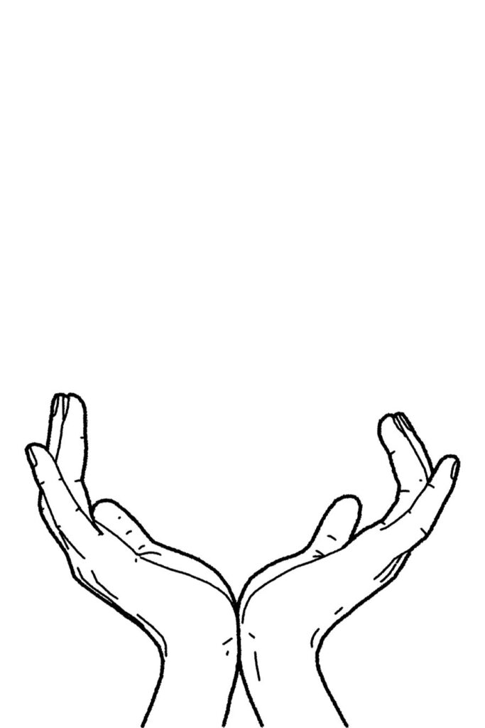 Hands Coloring Pages