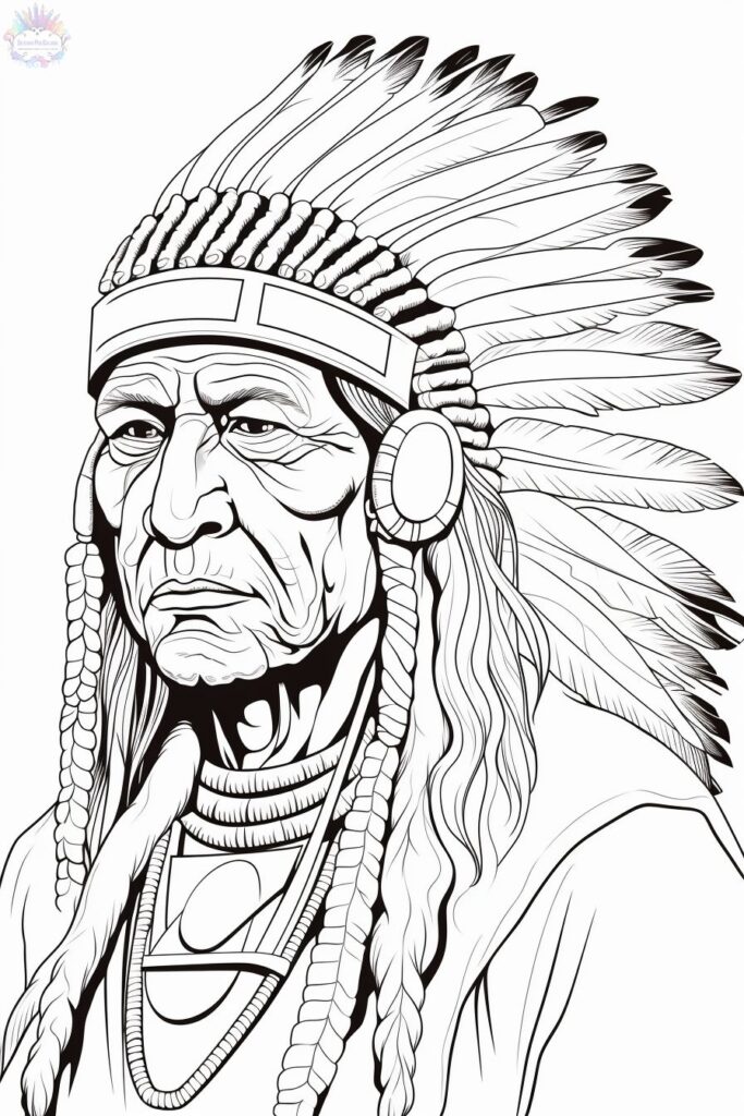 Indians Coloring Pages