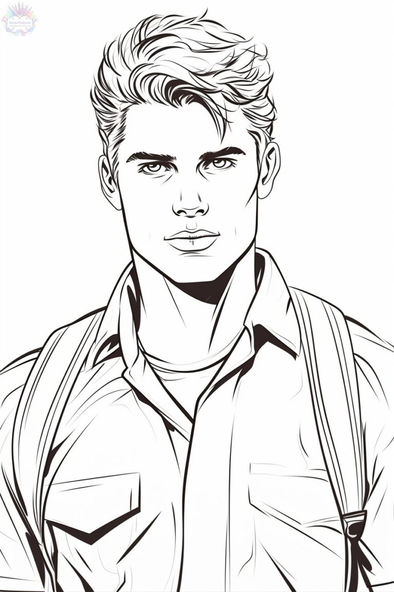 Man Coloring Pages - Man Coloring Pages 00016 768x1152 