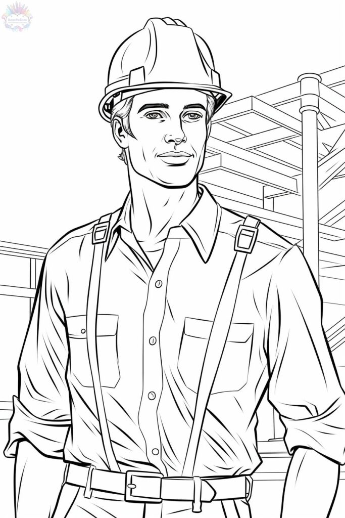 Man Coloring Pages