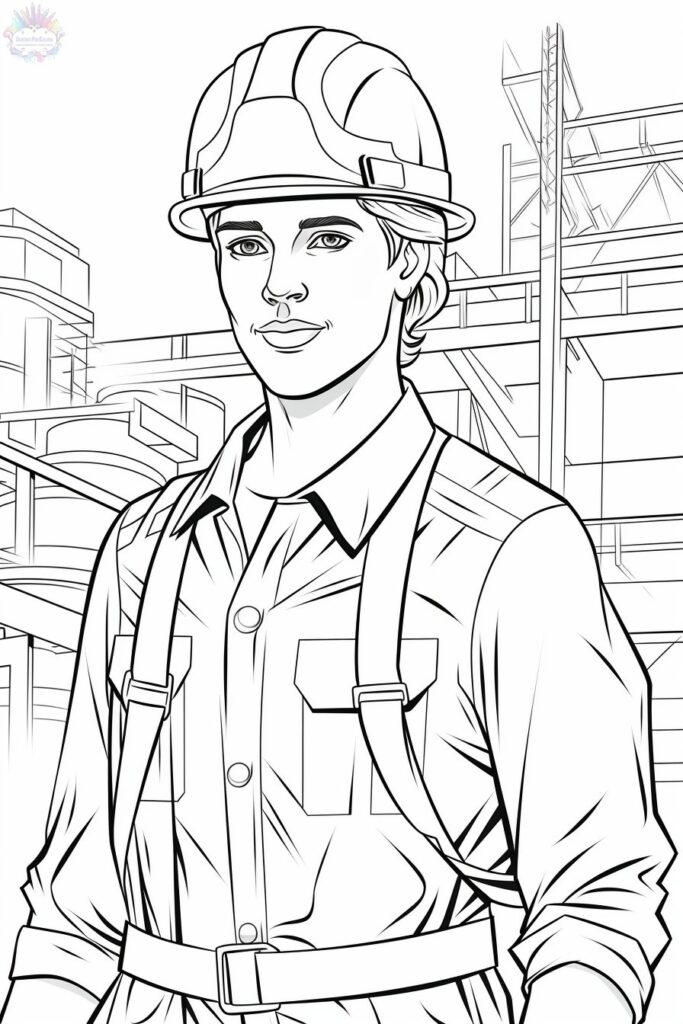 Man Coloring Pages