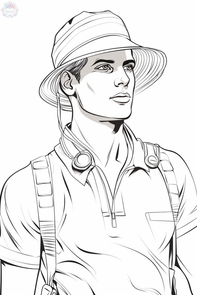 Man Coloring Pages - Man Coloring Pages 00045 768x1152 