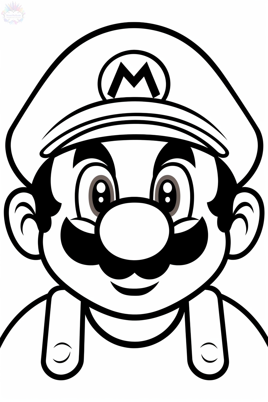 Mario Bros Coloring Pages