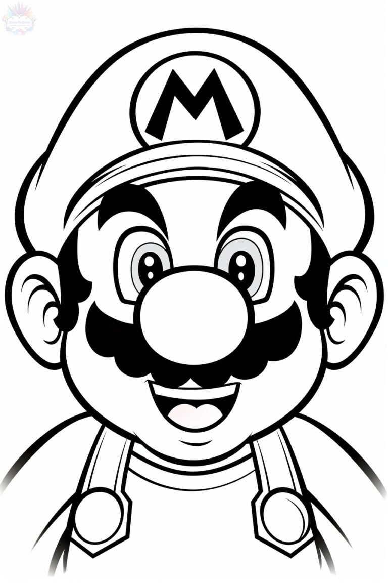 Mario Bros Coloring Pages