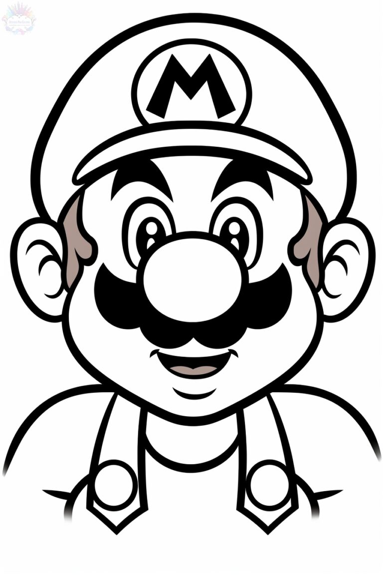 Mario Bros Coloring Pages