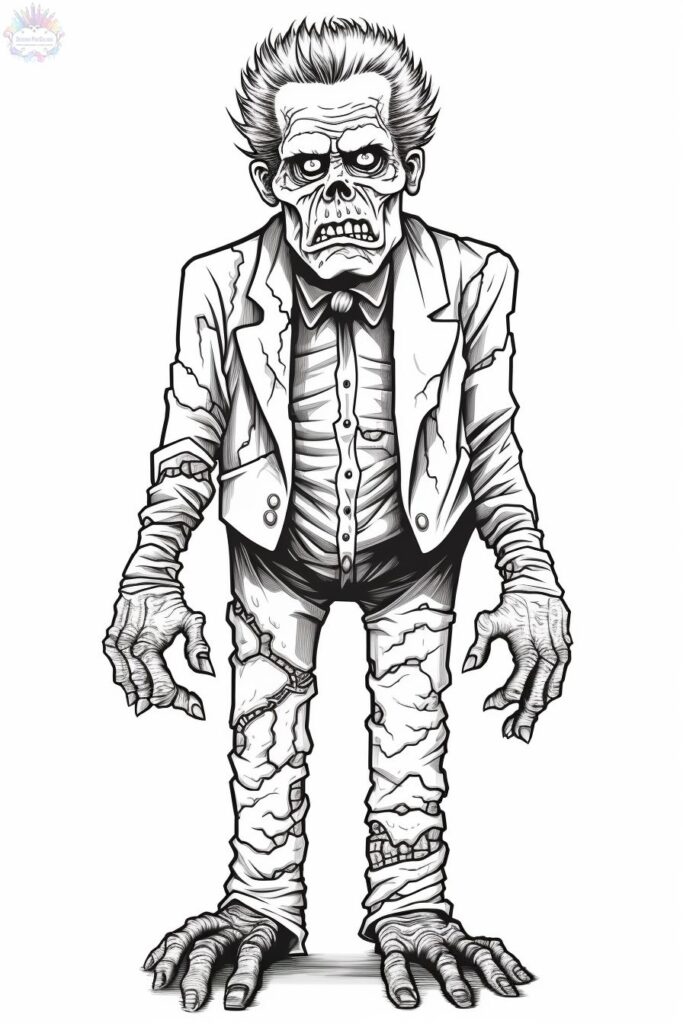 Monster Coloring Pages