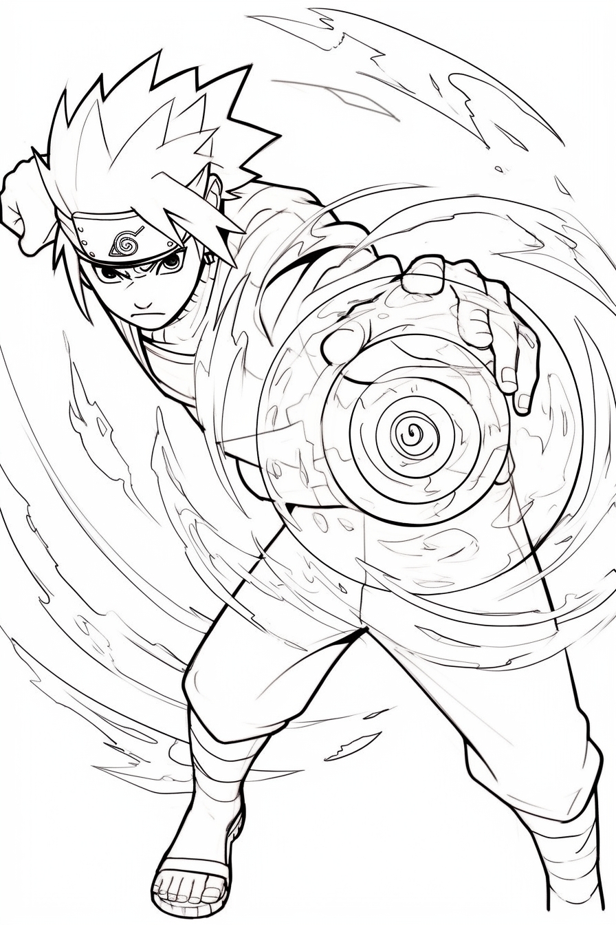 Desenhos da Hinata de Naruto para colorir, baixar e imprimir - Coloring  Pages SK
