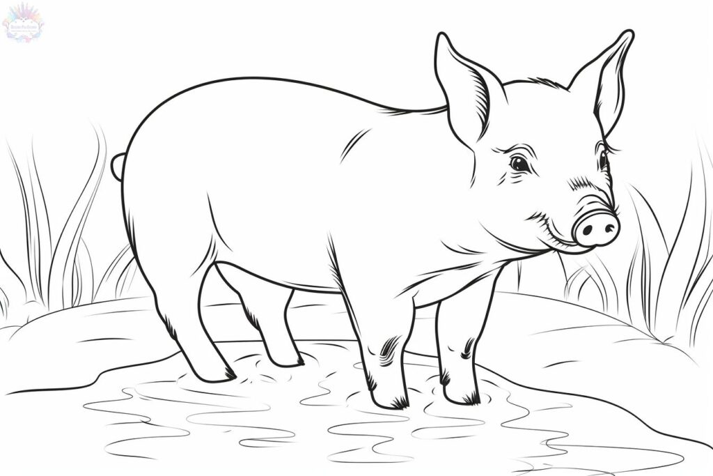 Pig Coloring Pages