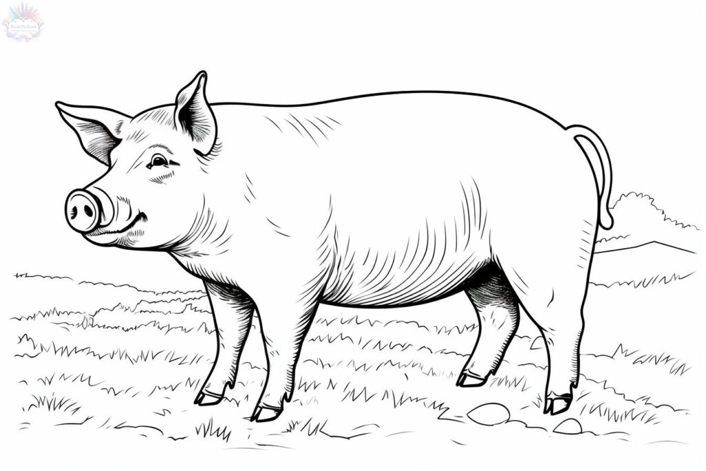 Pig Coloring Pages