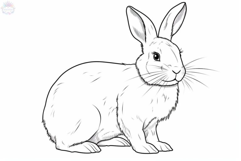 Rabbit Coloring Pages