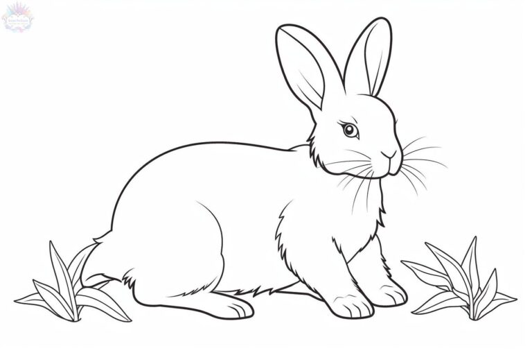 Rabbit Coloring Pages