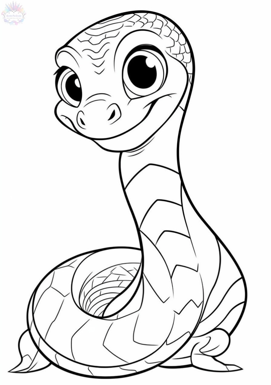 Snake Coloring Pages