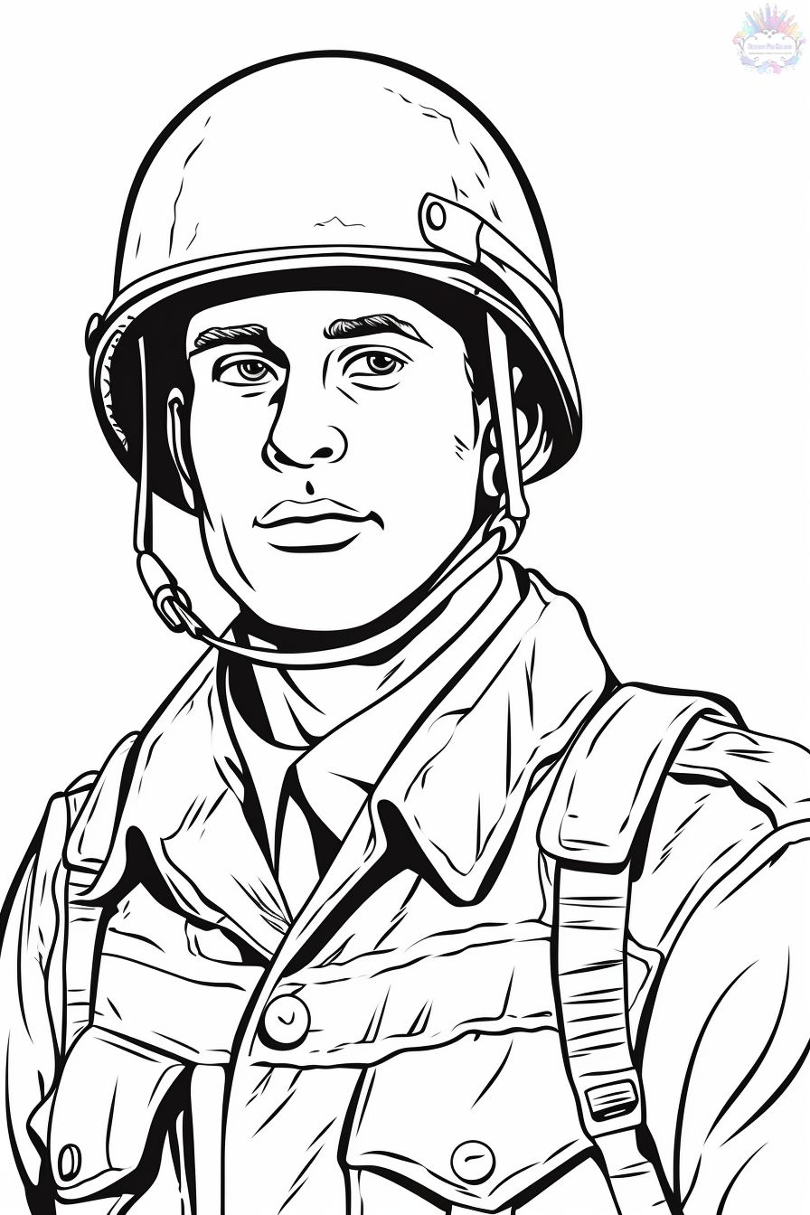 Soldier Coloring Pages
