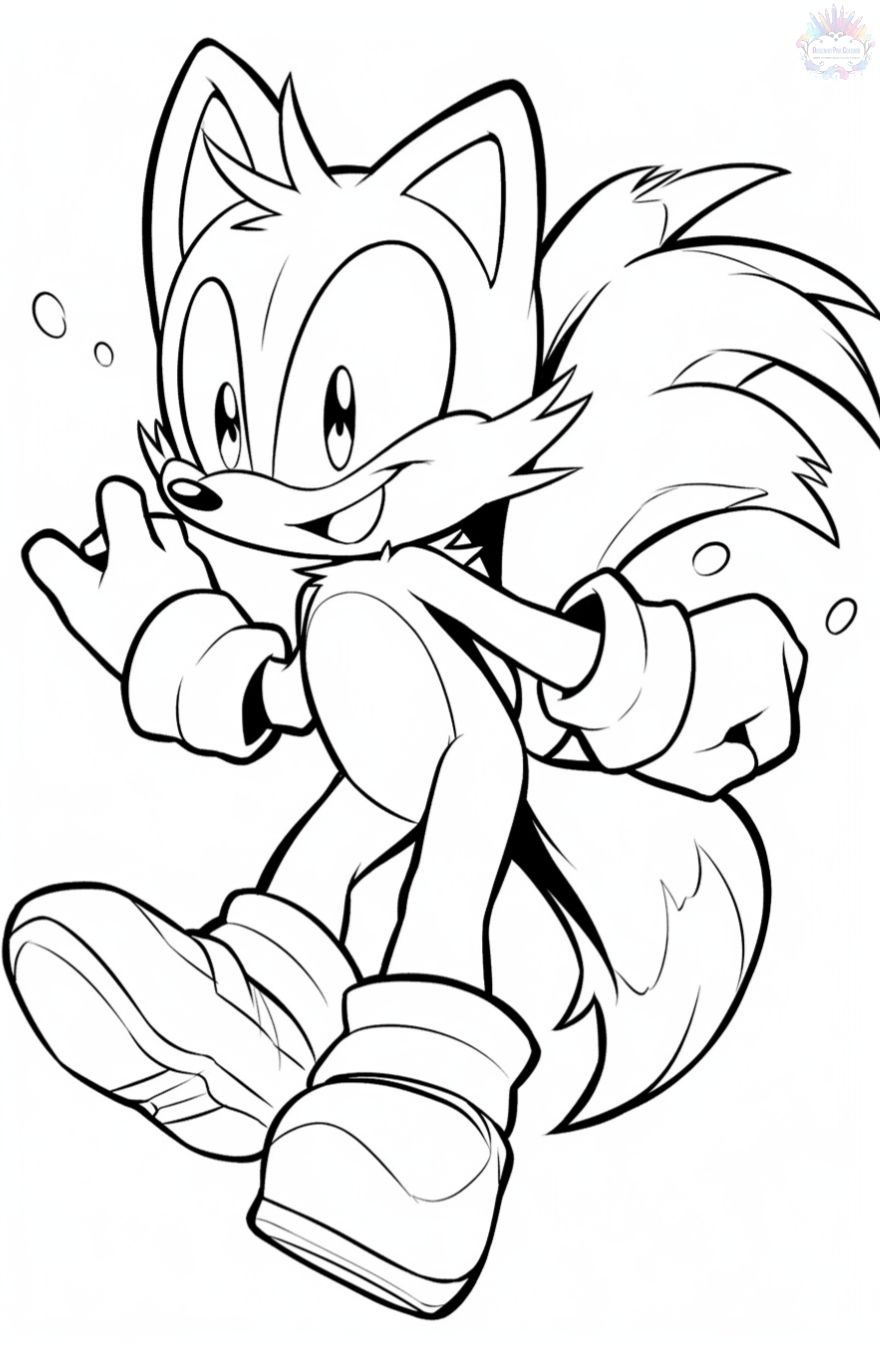 Sonic Coloring Pages - Coloring Pages