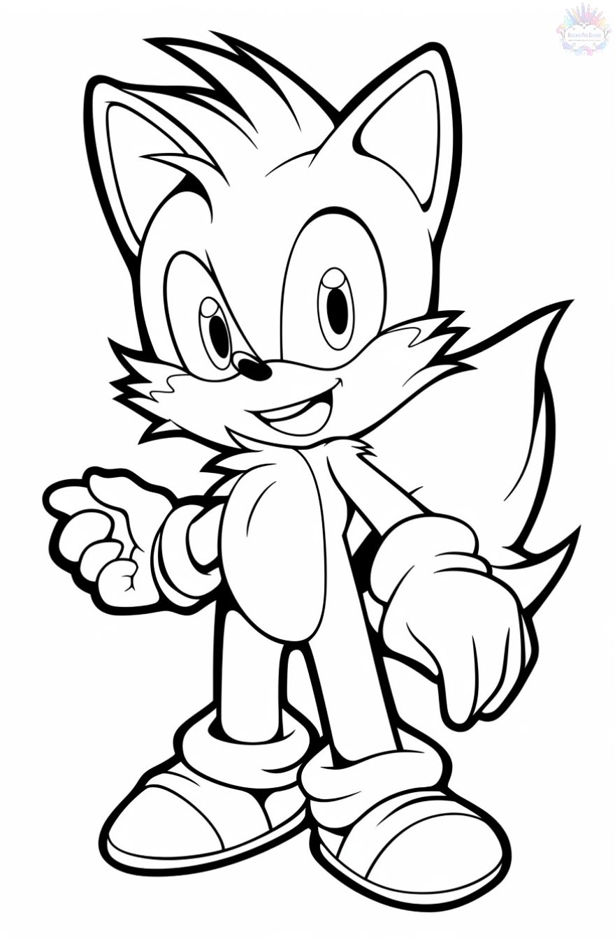 Sonic Coloring Pages - Coloring Pages